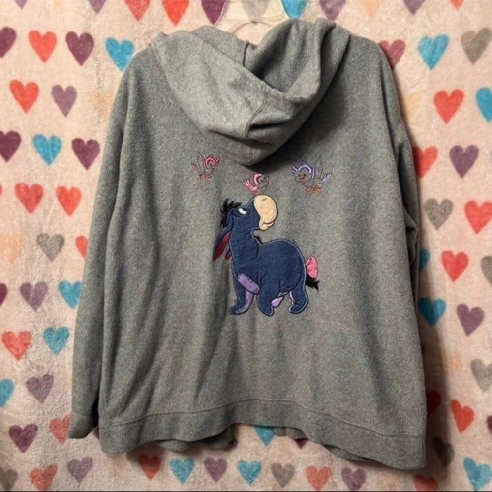 Disney Eeyore Plus Full Zip Hoodie Winnie the Pooh 3XL